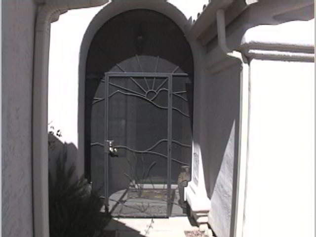 front entry screen